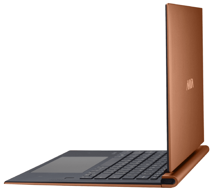 ADMIROR brown laptop.