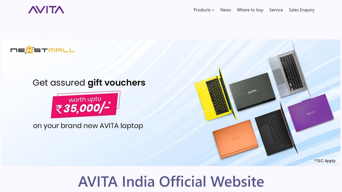 Contact us - AVITA India Official Website